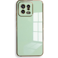 Bodycell Gold Plated Back Cover Mint Green (Xiaomi 13)