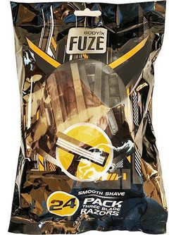 Body-X Fuze Ξυραφάκι μιας Χρήσης με 3 Λεπίδες 24τμχ