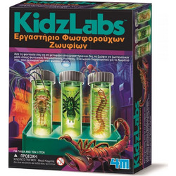 4M KidzLabs Εργαστήριο Φωσφορούχων Ζωυφίων