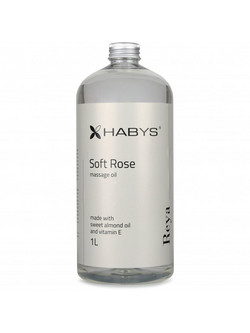 Habys Soft Rose Αμυγδαλέλαιο για Μασάζ 1lt