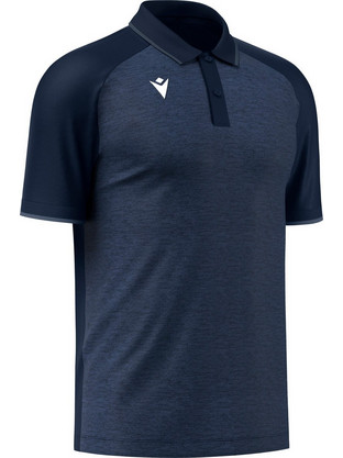 Macron AULOS Ανδρική Αθλητική Μπλούζα Polo Navy Μπλε 800000080-700