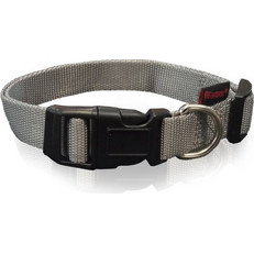 Pet Interest Plain Line Κολάρο Σκύλου Γκρι 2x32-50cm