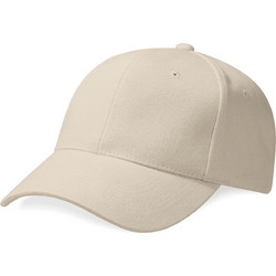 Beechfield Καπέλο Jockey Υφασμάτινο B65 Beige