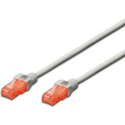 Ewent U/UTP Cat.6 Καλώδιο Δικτύου Ethernet 10m White EW-6U-100