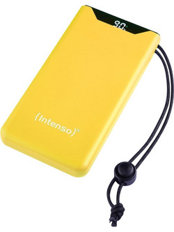 Intenso F10000 Power Bank 10000mAh με Θύρα USB-C Yellow