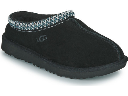 UGG Χειμερινές Παιδικές Παντόφλες για Αγόρια με Γούνα Μαύρες 1019066K-BLK