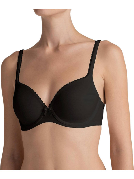 Triumph Perfectly Soft Σουτιέν με Ελαφριά Ενίσχυση με Μπανέλα Μαύρο 10131358-0004