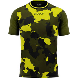 Givova Army Interlock Ανδρικό Αθλητικό T-Shirt Χακί MA041.5119