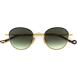 Eyepetizer Gobi C.4-M-25 Γυαλιά Ηλίου Στρογγυλά Μεταλλικά Χρυσά με Πράσινο Φακό