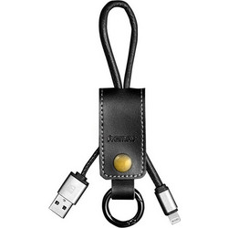 Remax RC034I Keychain USB-A to Lightning Cable Black RC-034I
