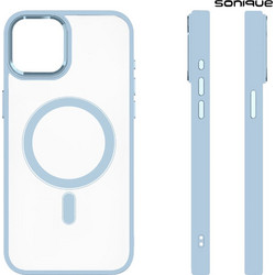 Sonique Magnetic Magmetal Back Cover Light Blue (iPhone 15 Plus)