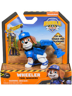 Spin Master Paw Patrol Rubble & Crew Wheeler Tool Waggers 20148306