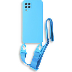 Bodycell Color Silicon Strap Light Blue (Samsung Galaxy A22)