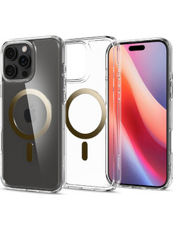 Spigen Ultra Hybrid MagFit Back Cover Gold (iPhone 16 Pro Max)