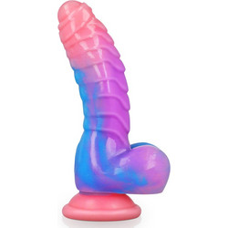 Epic Empusa Guardian of Hades Ρεαλιστικό Dildo με Βεντούζα & Όρχεις 18cm Πολύχρωμο