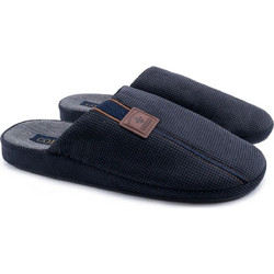 Antrin Χειμερινές Ανδρικές Παντόφλες Navy Μπλε 49DS-32539-2