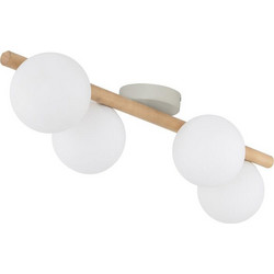 TK Lighting Estera Wood 5769 Κρεμαστό Φωτιστικό Οροφής Πολύφωτο G9