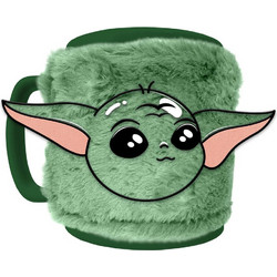 Pyramid Star Wars The Mandalorian Grogu Fuzzy Mug