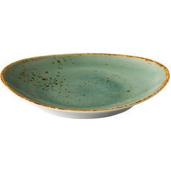 Aqua Q Authentic Πιάτο Ρηχό Πορσελάνης Τριγωνικό QU112016