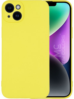 Sonique My Colors Silicone Back Cover Yellow (iPhone 14)