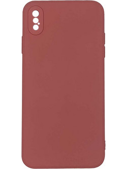 Sonique My Colors Silicone Back Cover Burgundy (iPhone XS Max)