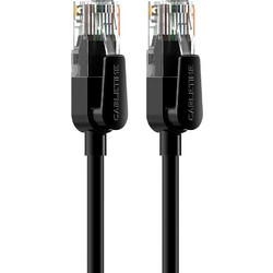 Cabletime U/UTP Cat.6 Καλώδιο Δικτύου Ethernet 1.5m Black CT-CAT6U-PB15