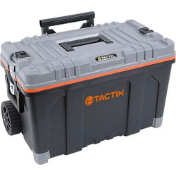 Tactix 320302 Βαλίτσα Εργαλείων Μεταλλική Αδιάβροχη Τροχήλατη Π40xΒ64xΥ44.5cm