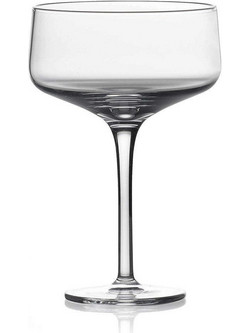 Zone Denmark Σετ Ποτήρια Σαμπάνιας Γυάλινα Κολωνάτα 270ml 2τμχ 10600