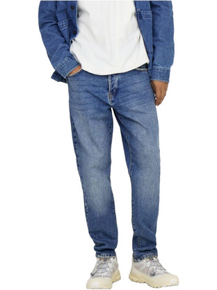 Only & Sons Ανδρικό Τζιν Παντελόνι Ελαστικό Relaxed Εφαρμογή Μπλε 22029360