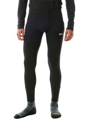 Jack Wolfskin Infinite Ανδρικό Κολάν Μακρύ Μαύρο A60326-6000