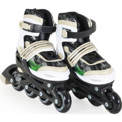 Byox Iceberg Inline Αυξομειούμενα Rollers Παιδικά Μπεζ Μαύρα