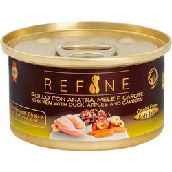 Refine Adult Grain Free with Chicken, Duck, Apples & Carrots in Jelly 80gr