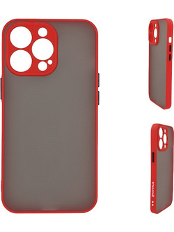 Sonique Color Button Bumper Red (iPhone 13 Pro)