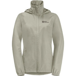 Jack Wolfskin Stormy Point Αθλητικό Γυναικείο Μπουφάν Softshell Μακρύ Αδιάβροχο Αντιανεμικό Πράσινο Mint 1111202-A0029