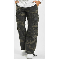 Brandit Ανδρικό Παντελόνι Cargo Joggers Loose Εφαρμογή Χακί CAMO10034