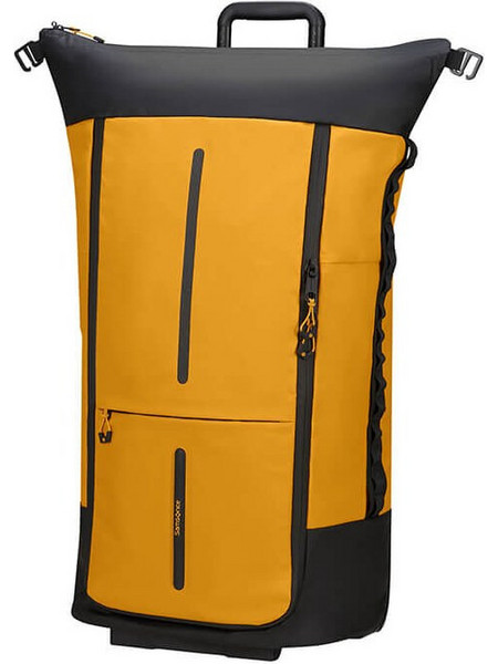 Samsonite Ecodiver 150627-1924 Βαλίτσα Μεγάλη 82x40x25cm με 2 Ρόδες Κίτρινη