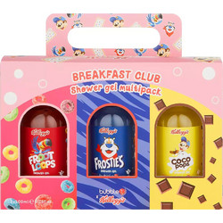 Bubble T Kellogg's Shower Gel 3x100ml