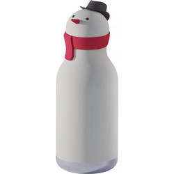 Asobu Bestie Snowman Παιδικό Παγούρι Θερμός Ανοξείδωτο BPA Free Λευκό 460ml