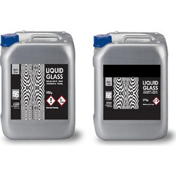 UZIN Liquid Glass Ρητίνη Υγρού Γυαλιού 2 Συστατικών 1kg