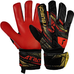 Reusch Attrakt Solid Γάντια Τερματοφύλακα Μαύρα Κόκκινα 5570515-7075