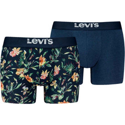 Levi's Ανδρικά Μποξεράκια Σετ 2Pack Navy Μπλε 701226874-001