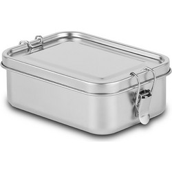 Nava We Care Δοχείο Φαγητού Inox 1.4lt Ασημί
