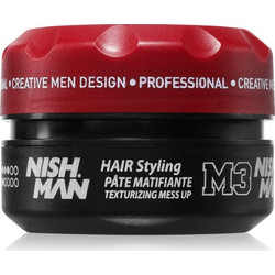 Nish Man M3 Paste Μαλλιών Natural 100ml