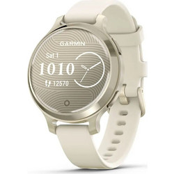 Garmin Lily 2 Active Lunar Gold Bone Silicone
