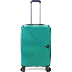 Benzi BZ5710 Βαλίτσα Καμπίνας 56x37x19cm με 4 Ρόδες Πετρόλ