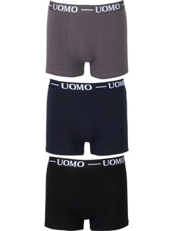 Uomo Ανδρικά Μποξεράκια Σετ 3Pack 3P1012-19409