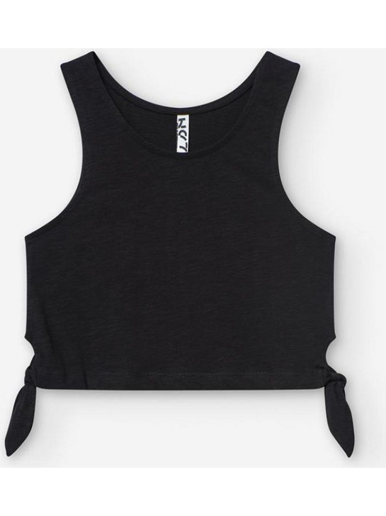 Losan Παιδικό Crop Top Αμάνικο Μαύρο LJGAP010325025