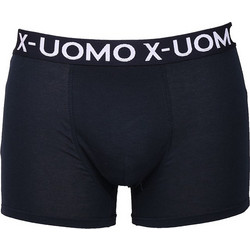 Uomo Ανδρικά Μποξεράκια Σετ 2Pack Μαύρα BO406