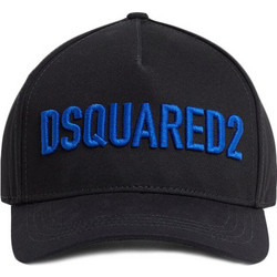 Dsquared2 Ανδρικό Καπέλο Jockey Υφασμάτινο Μαύρο BCM0660-05C00001-M1604