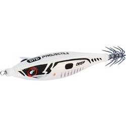 DTD Projectile Deep Full Color Bukva 3.0 Τεχνητό Δόλωμα Καλαμαριέρα 9cm 17gr White